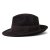Hoeden - Gårda Volterra Fedora Wool Hat (donkerbruin)