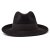 Hoeden - Gårda Volterra Fedora Wool Hat (donkerbruin)