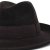Hoeden - Gårda Volterra Fedora Wool Hat (donkerbruin)