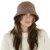 Hoeden - Gårda Liskeard Angora Bucket Hat (bruin)