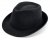 Hoeden - Gårda Mackay Trilby (zwart)