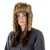 Pilotenmuts - Trapper Hat with Faux Fur (Bruin)