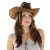 Hoeden - Gårda Grafton Leather Cowboy (bruin)
