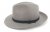 Hoeden - Gårda Tropea Fedora Wool Hat (grijs)
