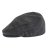 Flat cap - Jaxon Herringbone Flat Cap (donkergrijs)
