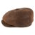Flat cap - Jaxon Hats Leather Newsboy Cap (bruin)