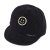 Cap Kind - Gårda Smile Corduroy Cap (zwart)