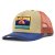Kap - Black River Kayak Trucker (beige/oranje/blauw)