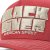 Kap - Black River Bold Logo Trucker (rood/crème)