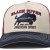 Kap - Black River Buffalo Trucker (crème/rood/blauw)