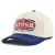 Kap - Black River Cincinnati Cotton Snapback (offwhite/blauw)