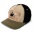 Kap - Black River Motorcycle Trucker (beige/zwart/groen)