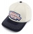 Kap - Black River Nashville Cotton Snapback (gebroken wit/marineblauw)
