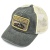 Kap - Black River Racer Washed Trucker (donkergroen/room)