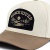 Kap - Black River Wichita Cotton Snapback (gebroken wit/khaki)