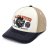 Kap - Black River Gambler Trucker (gebroken wit/beige/marineblauw)