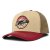 Kap - Black River Rebel Trucker (beige/groen/rood)