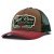Kap - Black River Outlaw Trucker (bruin/groen/rood)