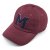 Kap - Gårda Letter Cap 'M' (bordeaux/blauw)