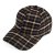 Kap - Gårda Varel Checkered Cap (zwart/bruin)
