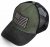 Pet - Gårda Flag Denim Trucker Cap (groen/zwart)