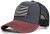 Pet - Gårda Flag Denim Trucker Cap (blauw/rood)