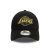 Caps - New Era Metallic Badge 940 Los Angeles Lakers (zwart)