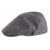 Flat cap - Jaxon Hats Marl Tweed Flat Cap (zwart-wit)