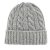 Muts - Gårda Bad Gastein Cable Knit Wool Mix Beanie (grijs)