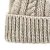 Muts - Gårda Bormio Cable Knit Wool Mix Beanie (beige)