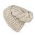 Muts - Gårda Bormio Cable Knit Wool Mix Beanie (beige)