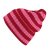 Muts - Gårda Davos Striped Merino Wool Beanie (rood/roze)