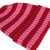 Muts - Gårda Davos Striped Merino Wool Beanie (rood/roze)