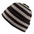 Muts - Gårda Davos Striped Merino Wool Beanie (bruin/beige)
