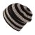 Muts - Gårda Davos Striped Merino Wool Beanie (bruin/beige)