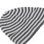 Muts - Gårda Saint-Gervais Striped Wool Mix Beanie (donkergrijs/wit)