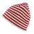 Muts - Gårda Saint-Gervais Striped Wool Mix Beanie (rood/wit)