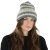 Muts - Gårda Lech Striped Wool Mix Beanie (beige/grijs)