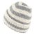 Muts - Gårda Lech Striped Wool Mix Beanie (beige/grijs)