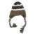 Muts - Gårda Quellon Knit Earflap Beanie (bruin/veelkleurig)