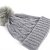 Muts - Gårda Saas-Fee Cable Knit Wool Mix Beanie (grijs)