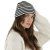 Muts - Gårda Saint-Gervais Striped Wool Mix Beanie (zwart/wit)
