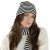 Muts - Gårda Saint-Gervais Striped Wool Mix Beanie (zwart/wit)