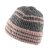 Muts - Gårda Verbier Striped Wool Mix Beanie (grijs/roze)