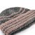 Muts - Gårda Verbier Striped Wool Mix Beanie (grijs/roze)