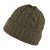 Muts - Gårda Villars Cable Knit Wool Mix Beanie (mosgroen)
