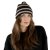 Muts - Gårda Davos Striped Merino Wool Beanie (bruin/beige)