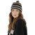 Muts - Gårda Davos Striped Merino Wool Beanie (bruin/beige)