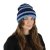 Muts - Gårda Lech Striped Wool Mix Beanie (blauw)