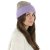 Muts - Gårda St. Moritz Merino Wool Beanie (paars/beige)